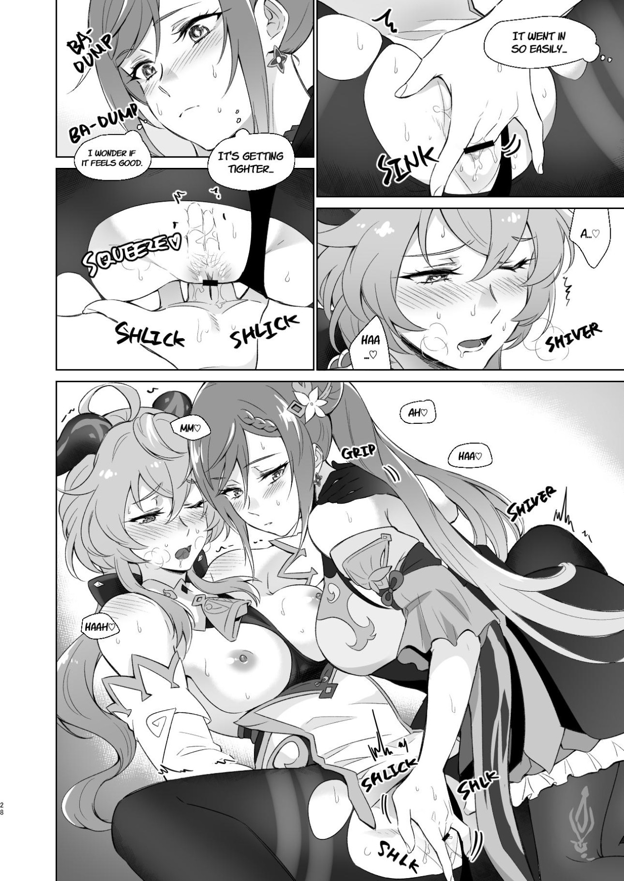 Hentai Manga Comic-Sleep With Me, Ganyu-Read-26